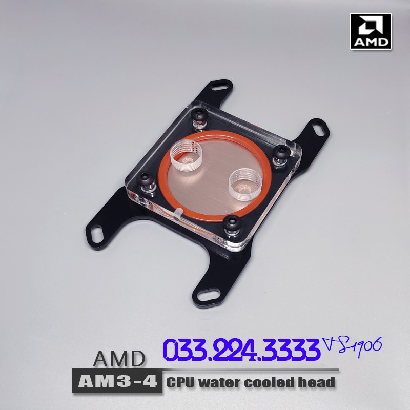Block CPU AMD AM3-4 - Tản nhiệt nước custom