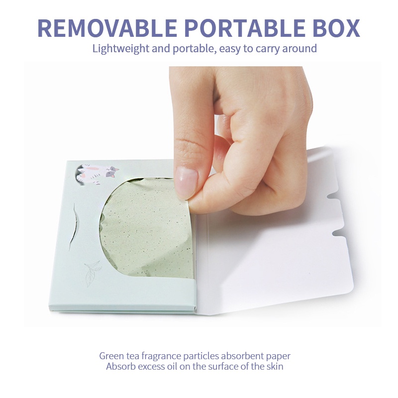 Bộ 100 tờ giấy thấm dầu SUMAX loại bỏ dầu thừa cho da mặt | BigBuy360 - bigbuy360.vn