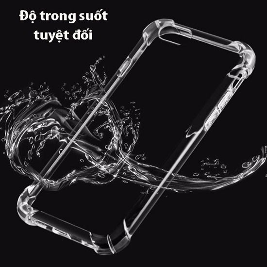 Ốp lưng iphone trong suốt chống sốc - Cho 11ProMax, 11,11Pro Iphone 6,6plus,7plus,X Xs Max -Hồng Anh Case