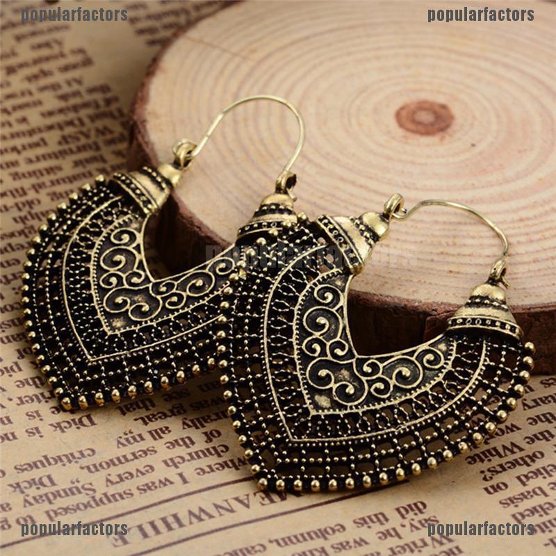 Đôi Bông Tai Dáng Rơi Họa Tiết Trái Tim Đính Đá Thời Trang Cho Nữ