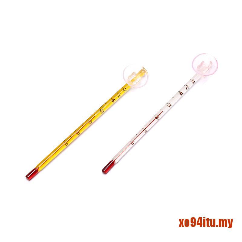 Nhiệt Kế Đo Nhiệt Độ Nước Bể Cá Bằng Kính 15cm