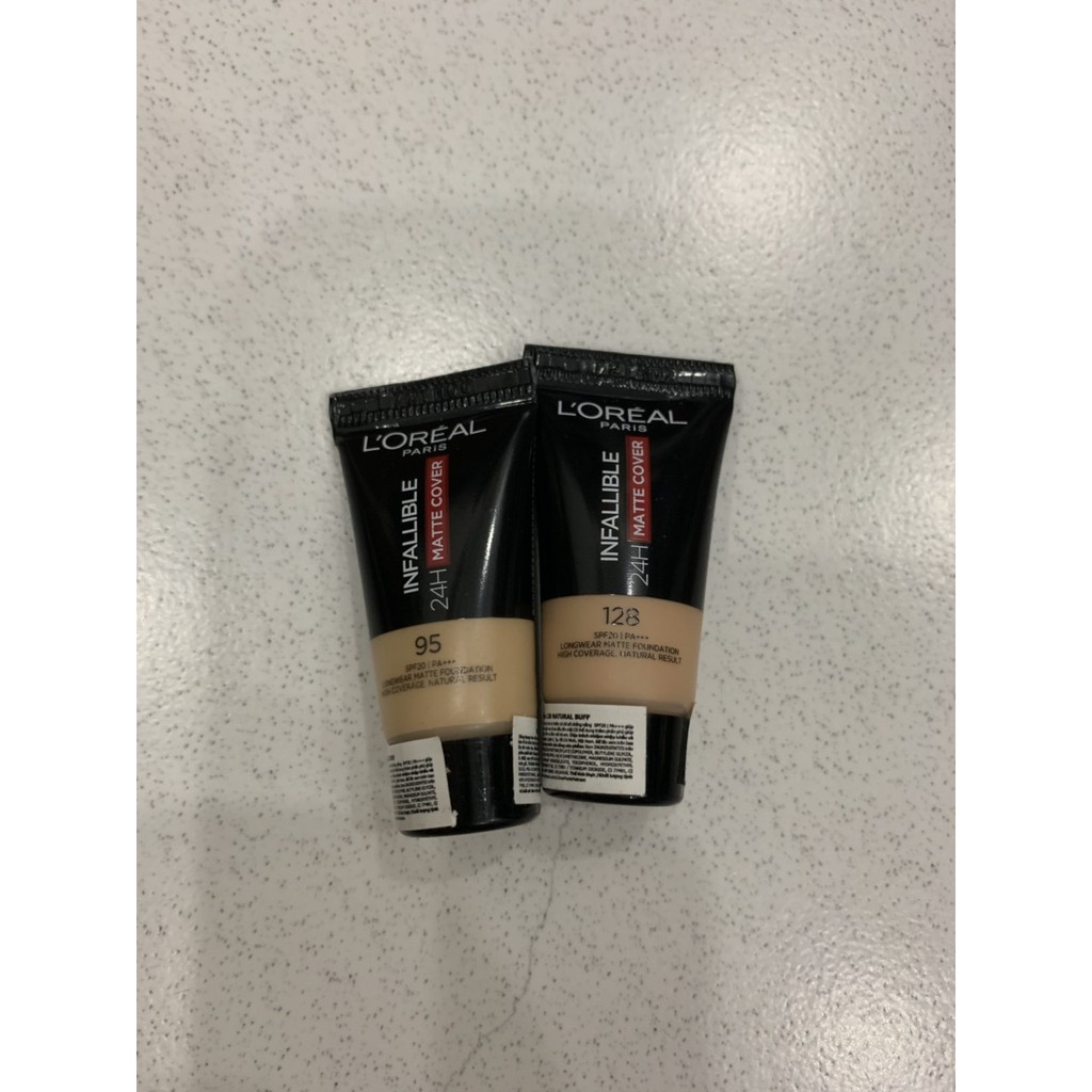 Combo 2 tuyp kem nền Loreal Infallable 5ml/tuyp | BigBuy360 - bigbuy360.vn