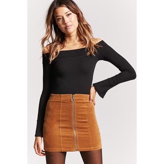 Chân Váy Chữ A FOREVER 21 (Xanh ngọc/ tím hồng/ nâu da bò/ đỏ gạch) Màu Sắc Trẻ Trung- Thiết Kế Lạ Mắt