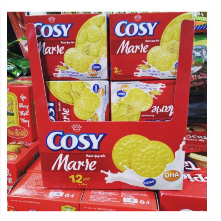 Khay 12 hộp Bánh Quy Cosy Lễ 12 Hộp x 48g