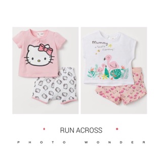 Bộ Zara xuất hoạ tiết mèo Kitty/hạc