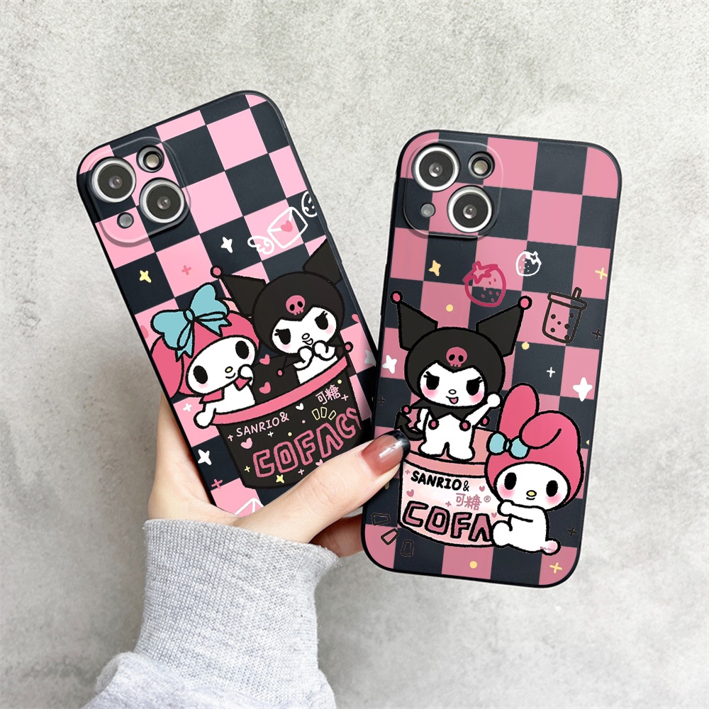 SANRIO Ốp Điện Thoại Tpu Mềm Chống Sốc In Hoạt Hình Cho iPhone 11 12 13 pro max XS X XR XSMax 7 8 6 6s plus SE 2020