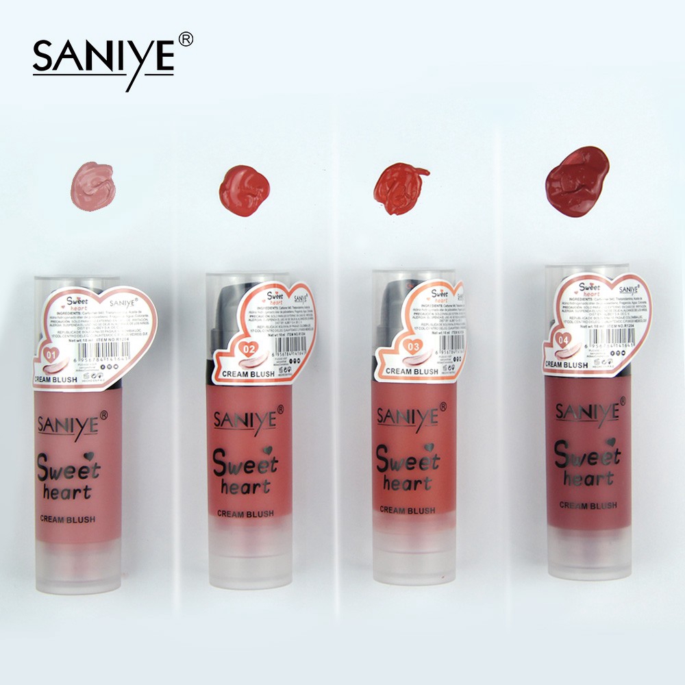 SANIYE Má hồng dạng lỏng kháng nước dưỡng ẩm làm sáng màu da lâu trôi R1204 | BigBuy360 - bigbuy360.vn