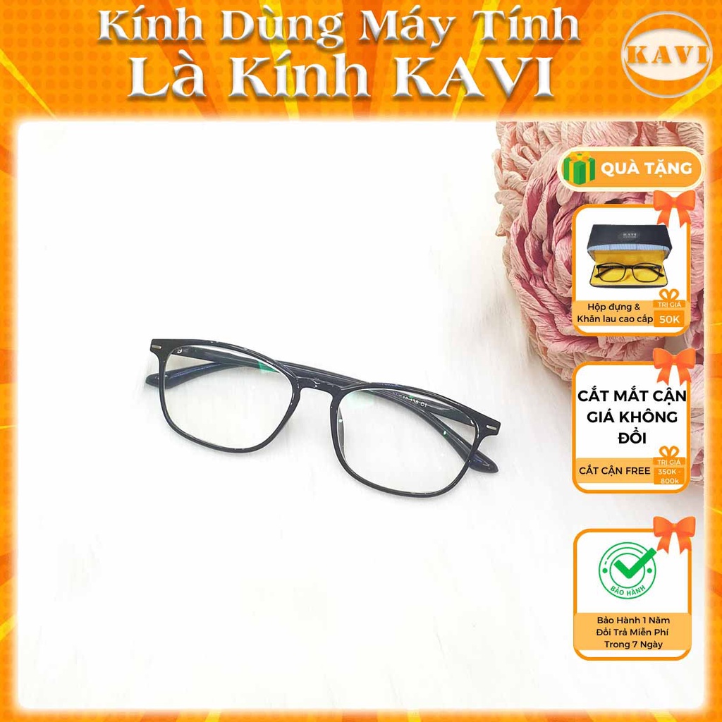 Gọng Kính Cận KAVI Nhựa Dẻo TR90 6025 - Lắp Mắt Cận Viễn 1 2 3 4 Độ Theo Yêu Cầu