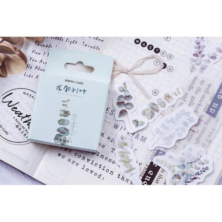 Bộ 46 Sticker Hoa Tuyết E118