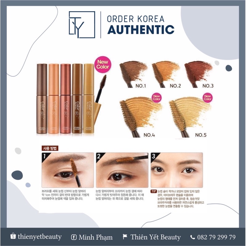 Mascara chải chân mày Color My Brows