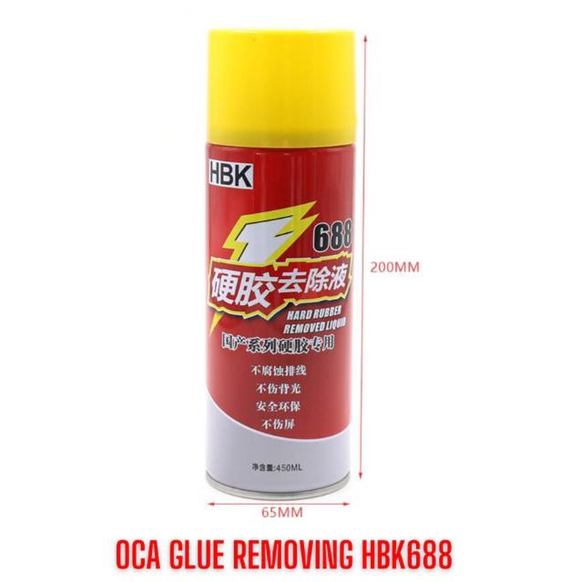 Máy lau màn hình LCD Hp / OCA GLUE UV HBK 668 450ML