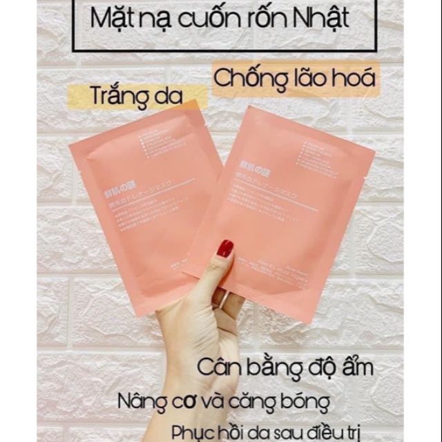 (1MASK) MẶT NẠ NHAU THAI CUỐNG RỐN NHẬT [HÀNG CHUẨN]