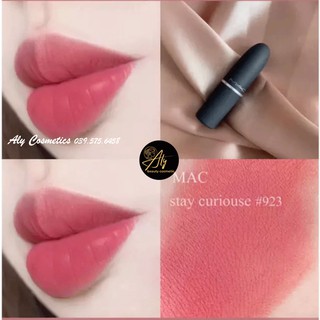 [FREE SHIP] Son MAC 923 Stay Curious - Powder Kiss Lipstick