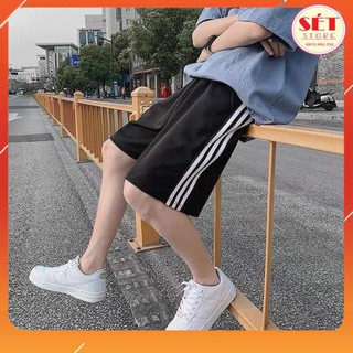 Quần short nữ💥Quần đùi nam - Quần kiểu 3 sọc KA