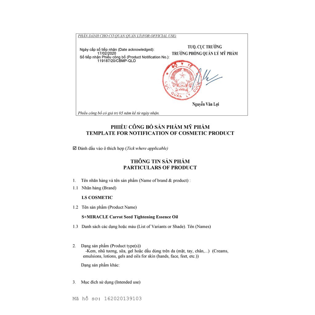 Tinh Dầu Hạt Cà Rốt S+Miracle Dưỡng Da Căng Bóng Và Trẻ Hoá Da