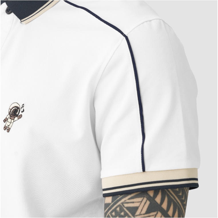 Áo Polo Nam cổ bẻ thêu phg thun basic cộc tay vải cá sấu cotton phong cách trẻ trung chuẩn form nhiều màu