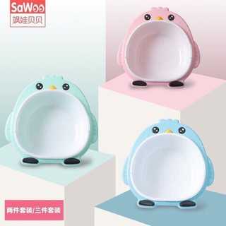 Chậu rửa chim cánh cụt cho bé 2in1