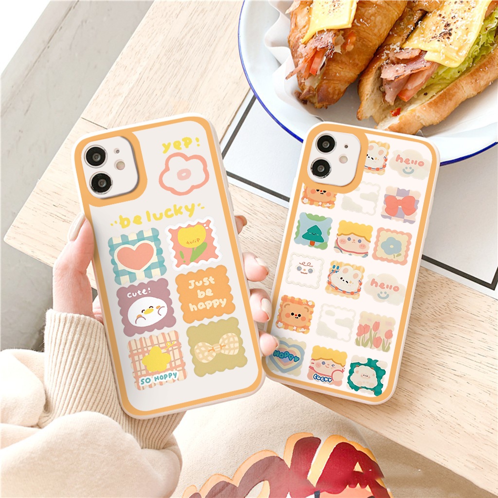 Ốp lưng iphone trong lượn sóng be lucky 6/6plus/6splus/7/7plus/8/8plus/xs/11/12/13/pro/max/plus/promax