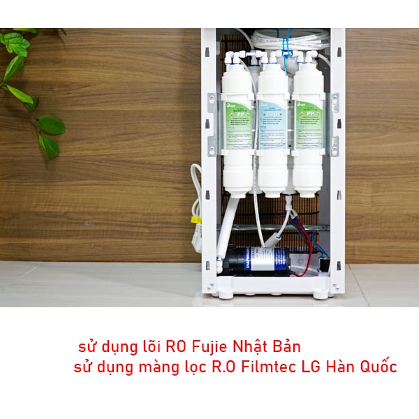 Bộ 5 lõi lọc nước nhập khẩu Fujie PP- CTO-RO (Sử dụng cho máy lọc nước nóng lạnh Fujie WPD5300C)