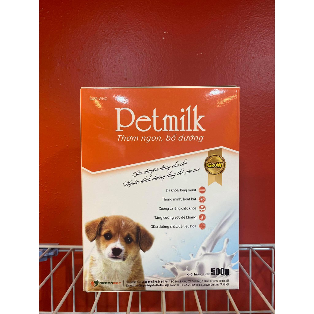Sữa Cho Chó Mèo Pet Milk- Sữa Bột Cho Chó Mèo Con PetMilk