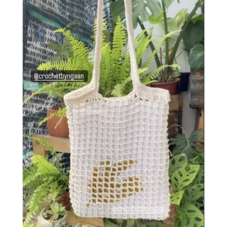 Túi lưới | túi đan móc len | net bag