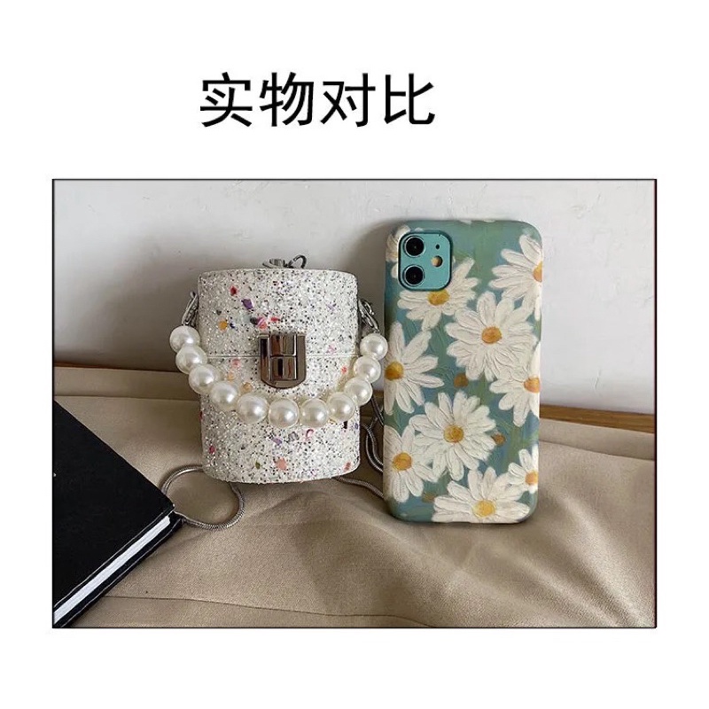- RẺ VÔ ĐỊCH - TÚI ĐEO VAI DẠNG HỘP MINI DÂY CHUỖI THIẾT KẾ THỜI TRANG