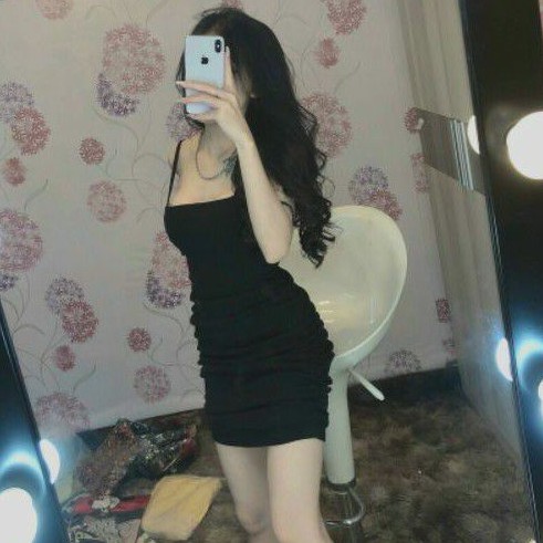 Đầm body nhún sườn mẫu siêu hot