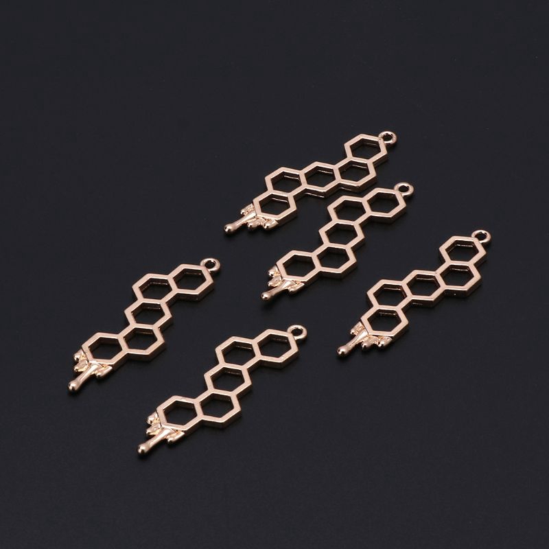 Bộ 5 khung UV hở hình tổ ong/hành tinh dùng để đính đá nhựa resin tự làm đồ trang sức