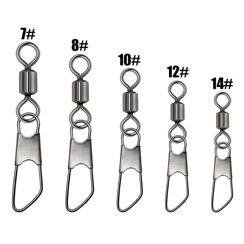 LET Set 100 Khoen Ma Ní Hỗ Trợ Câu Cá Size 7 # 14 #