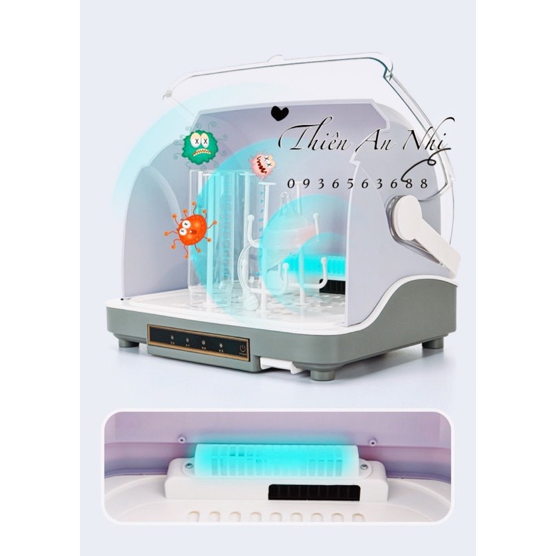 Khay úp bình sữa triệt khuẩn , sấy khô ( BẢN NÂNG CẤP )