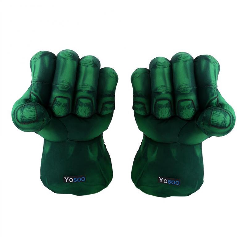 Punkstyle 11″ Plush Hulk Gloves, Hulk Smash Hands Boxing Gloves Hulk Toys for Children Birthday Christma