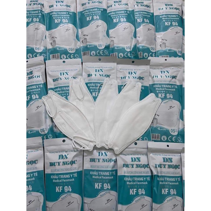 Khẩu trang KF94 DC Mask 4 lớp kháng khuẩn chống dịch , phòng chống giọt bắn kj95 chuẩn FDA - CE | BigBuy360 - bigbuy360.vn