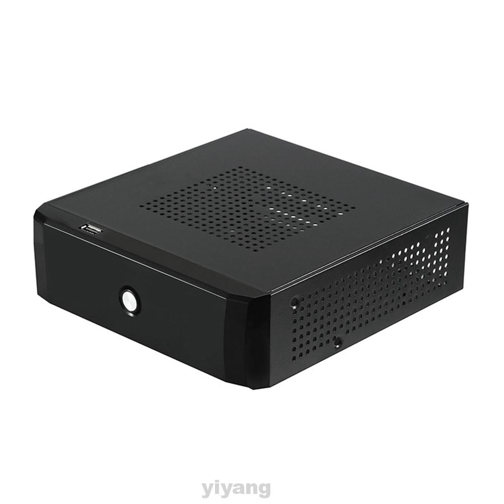 2.0 USB Gaming Horizontal Power Supply Practical Home HTPC Mini ITX Computer Case