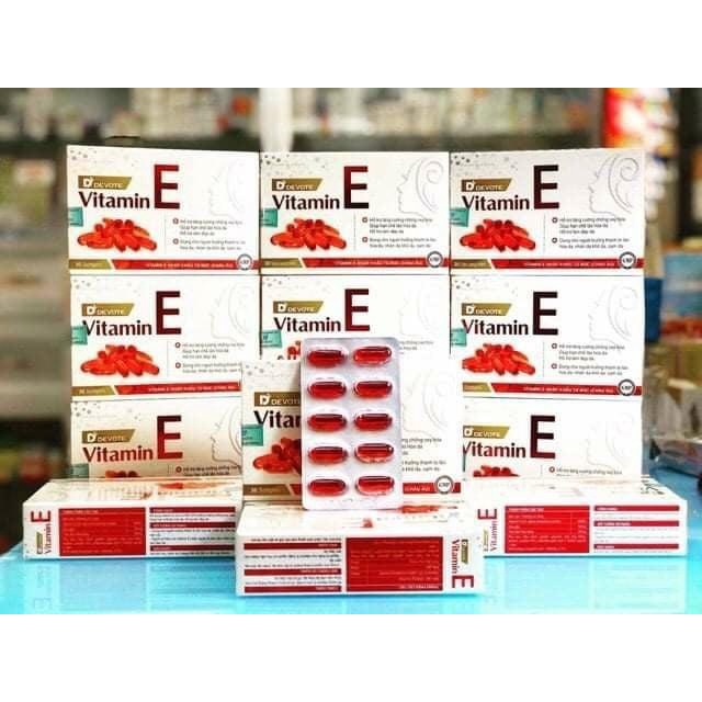 [Chính Hãng 100%] Vitamin E đỏ, E Đỏ Nhập Khẩu + Tinh Chất Hoa Hồng
