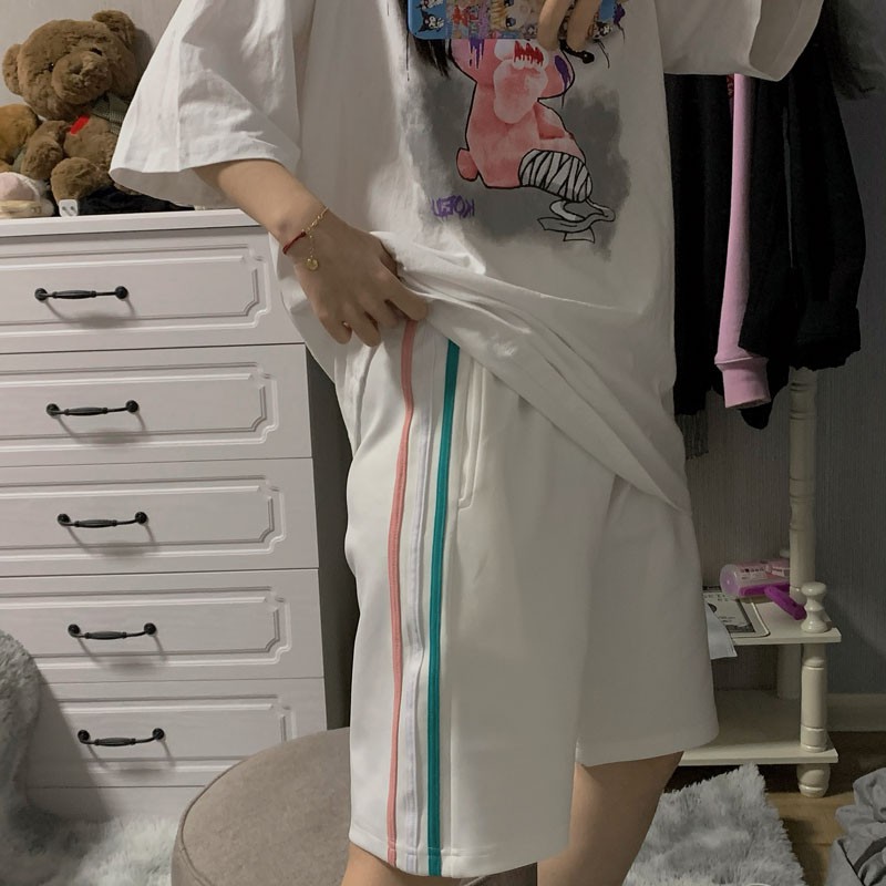 Quần đùi 3 sọc nam nữ thể thao Yinxx, quần short ba sọc unisex vải co giãn QS101 | BigBuy360 - bigbuy360.vn