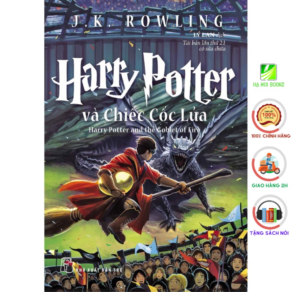 Sách - Harry Potter và Chiếc cốc lửa (Tập 04) - NXB Trẻ