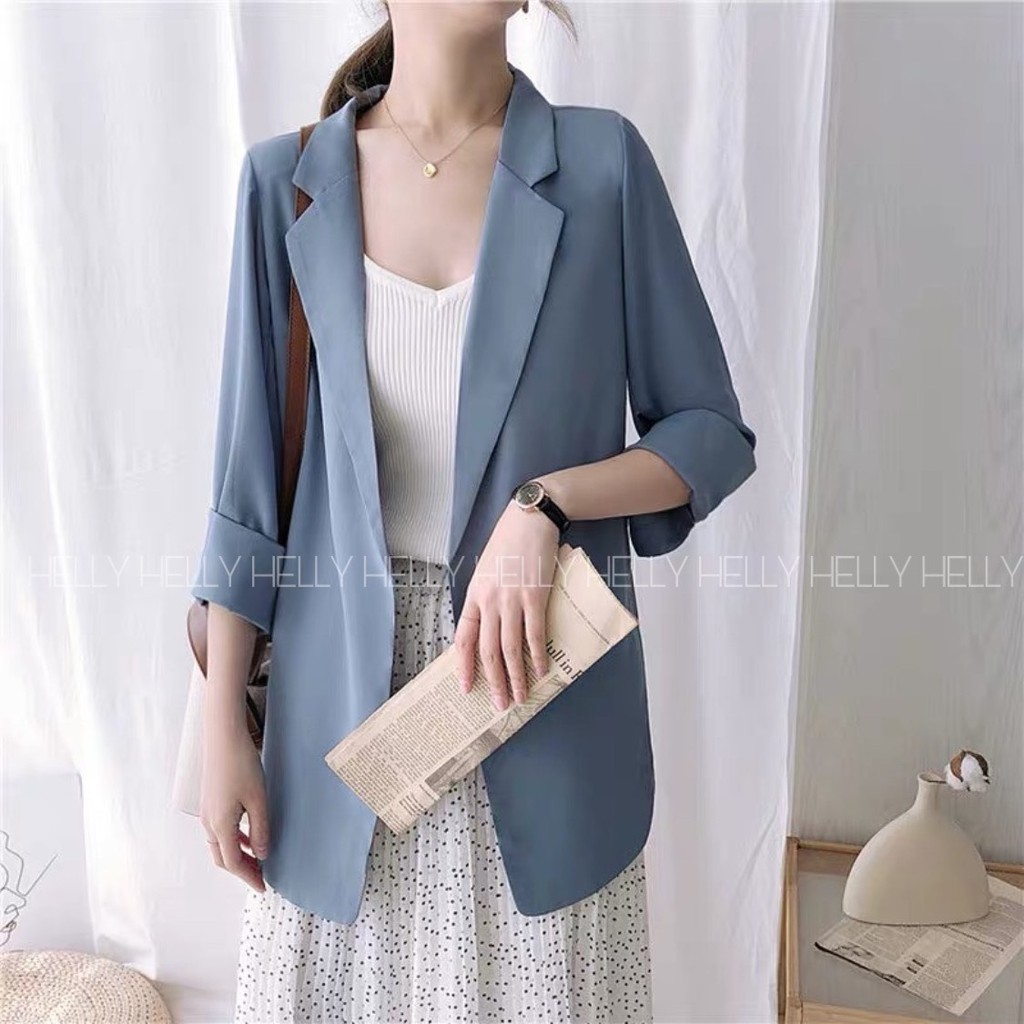 Blazer 1 lớp | Helly Shop | BigBuy360 - bigbuy360.vn