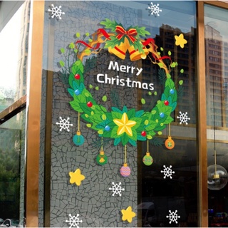 Decal Trang Trí Noel - Vòng trang trí tường nhiều mẫu đặc sắc