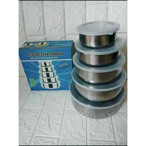 ❤️❤️❤️Bộ thố inox 5 cái, nhỏ gọn, tiện dụng❤️❤️❤️