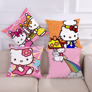 Bao gối khóa kéo in hình Hello Kitty