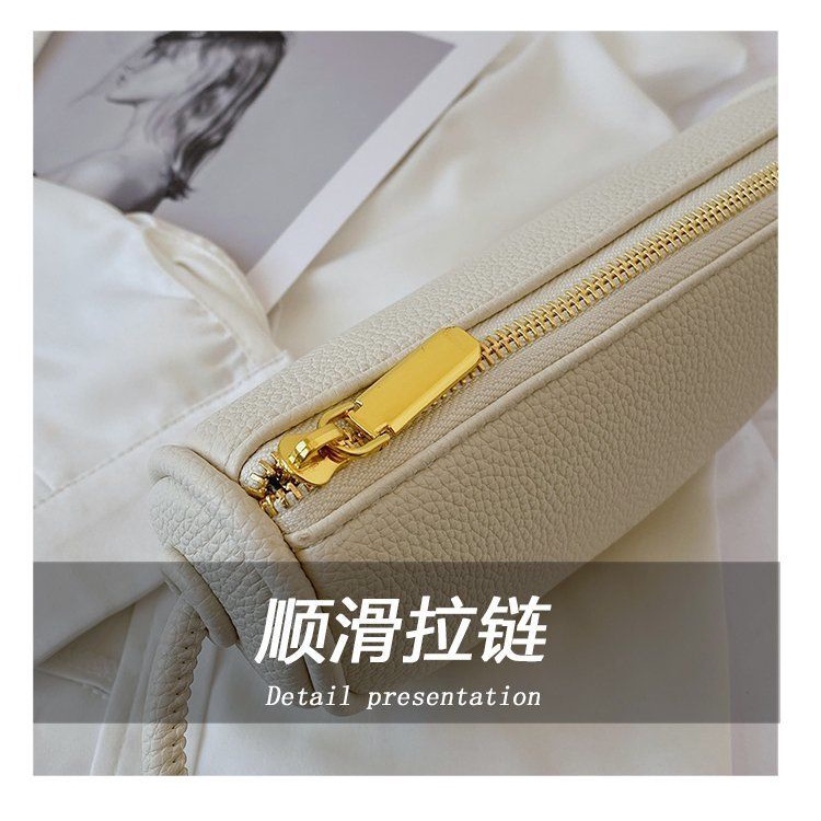 Túi Xách Đeo Vai Màu Trơn Phong Cách vintage Thời Trang Cho Nữ