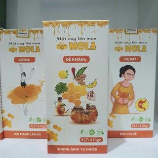 Mật ong lên men MOLA 410gr. Mật ong lên men tăng cường sức đề kháng, hỗ trợ tiêu hóa cho bé