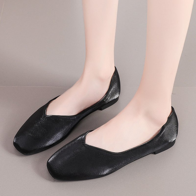 Giày búp bê đế bệt mũi vuông 41 42 43 cho nữ