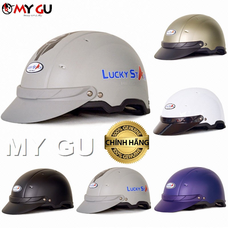 Mũ bảo hiểm cao cấp LUCKY STAR KM15