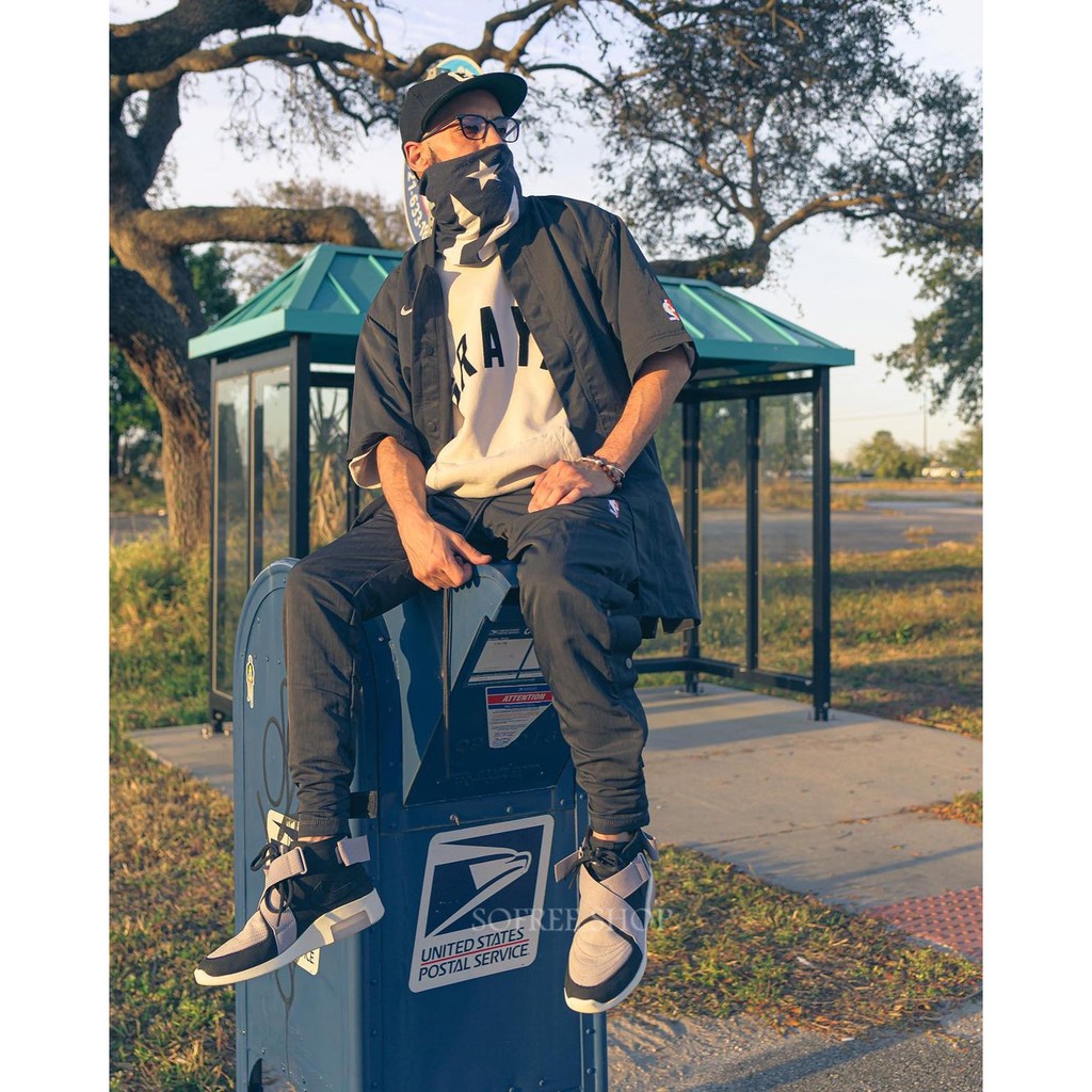 ⚡️[CHỈ 1 NGÀY] - Áo sweater 3/4 FOG Fear of God Season 7 GRAYS Half Sleeve Baseball Sweatshirt cao cấp full tag túi | BigBuy360 - bigbuy360.vn