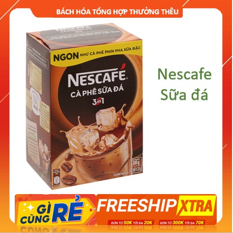 Hộp 10 gói x 20g NESCAFE Café Cà phê sữa đá