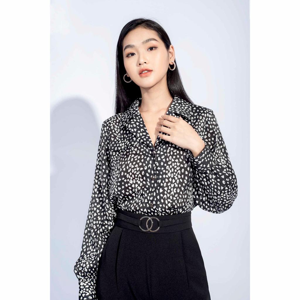 Quần baggy, cạp đai kim loại MMOutfit M-QU020221025