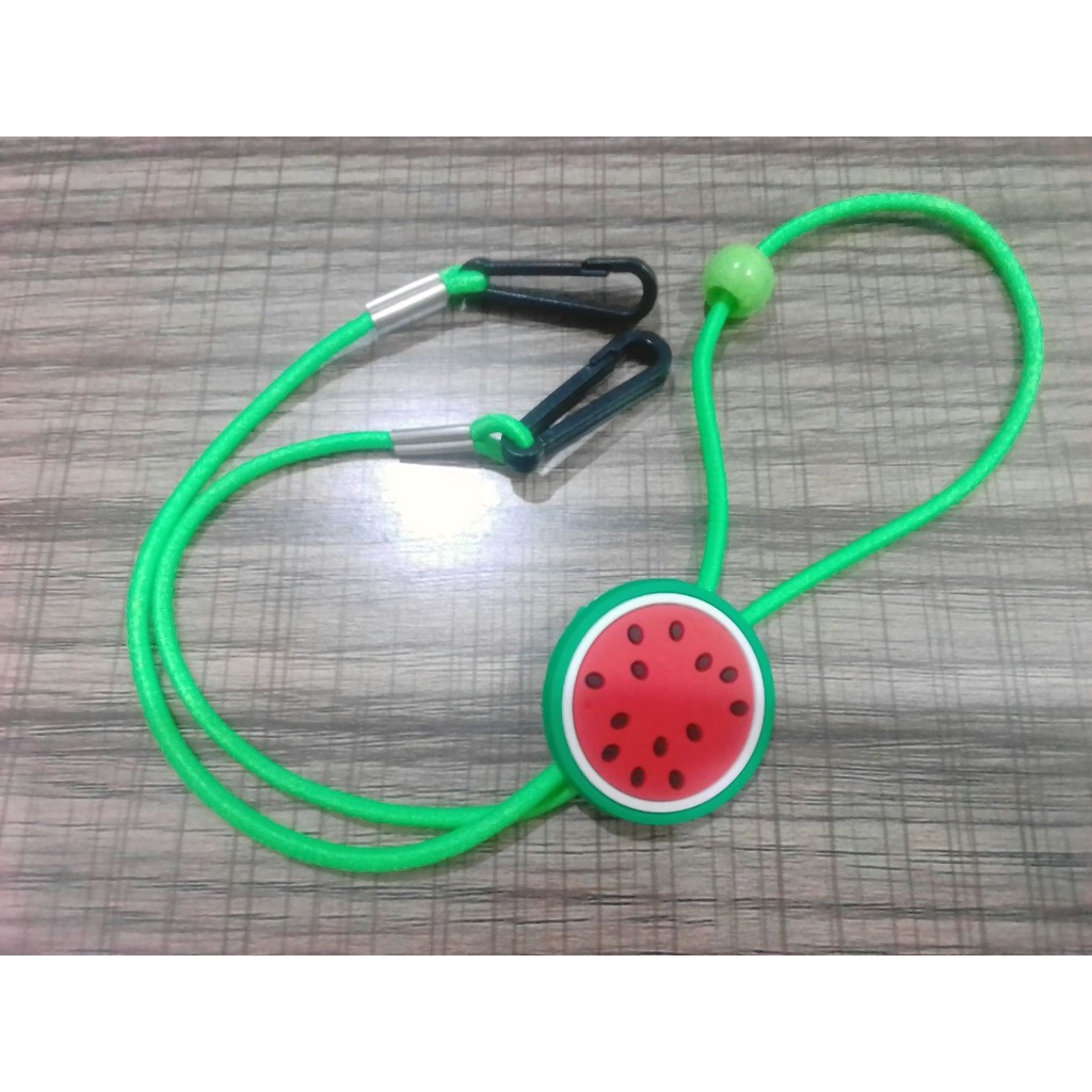 Dây đeo khẩu trang, dây đeo kính co giãn chống thất lạc ,chống rơi có nút điều chỉnh độ ôm hình trái cây dễ thương