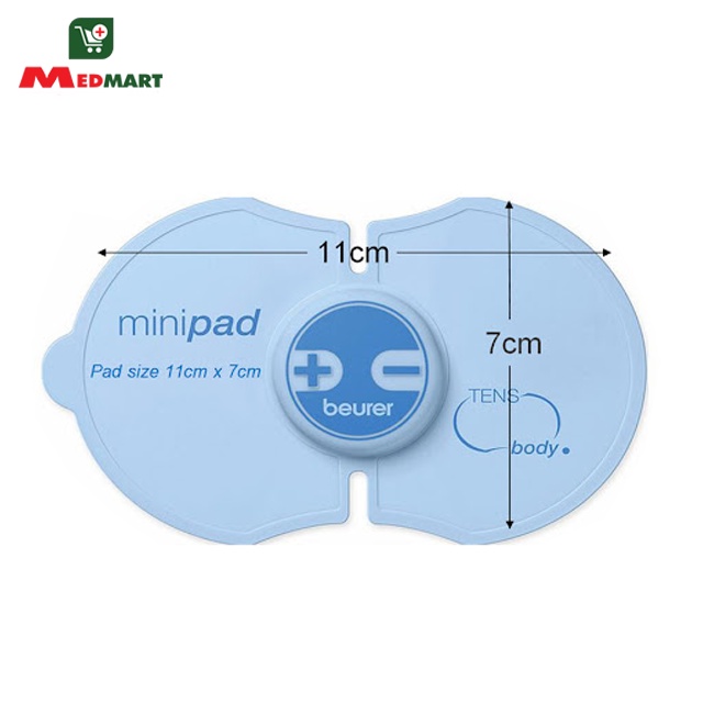 Máy Massage Xung Điện Toàn Thân Beurer EM10 Đức [Chính Hãng] Thông Minh An Toàn - Medmart