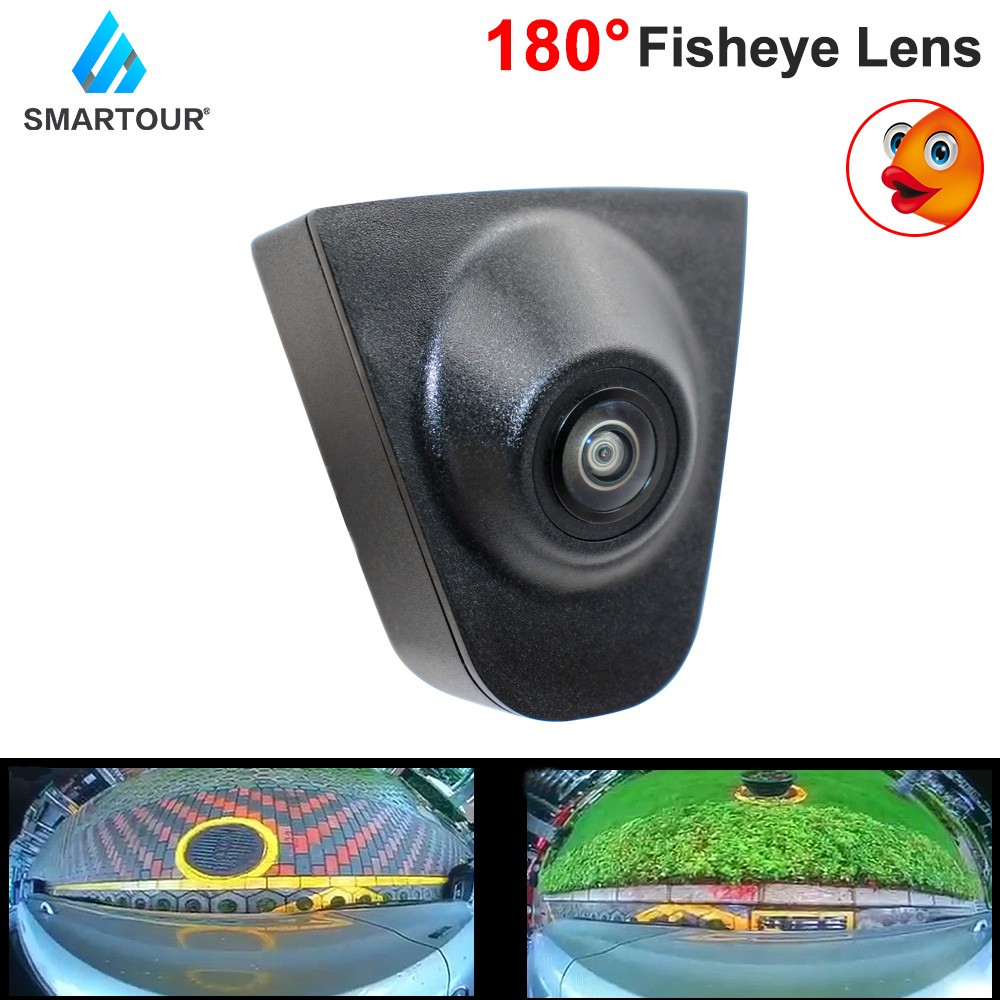 Smartour 180 Độ Fisheye HD Xe Ô Tô Mặt Trước Logo Logo Camera Dành Cho Xe Honda Accord 2018 2021 Tầm Nhìn Ban Đêm Camera Trước